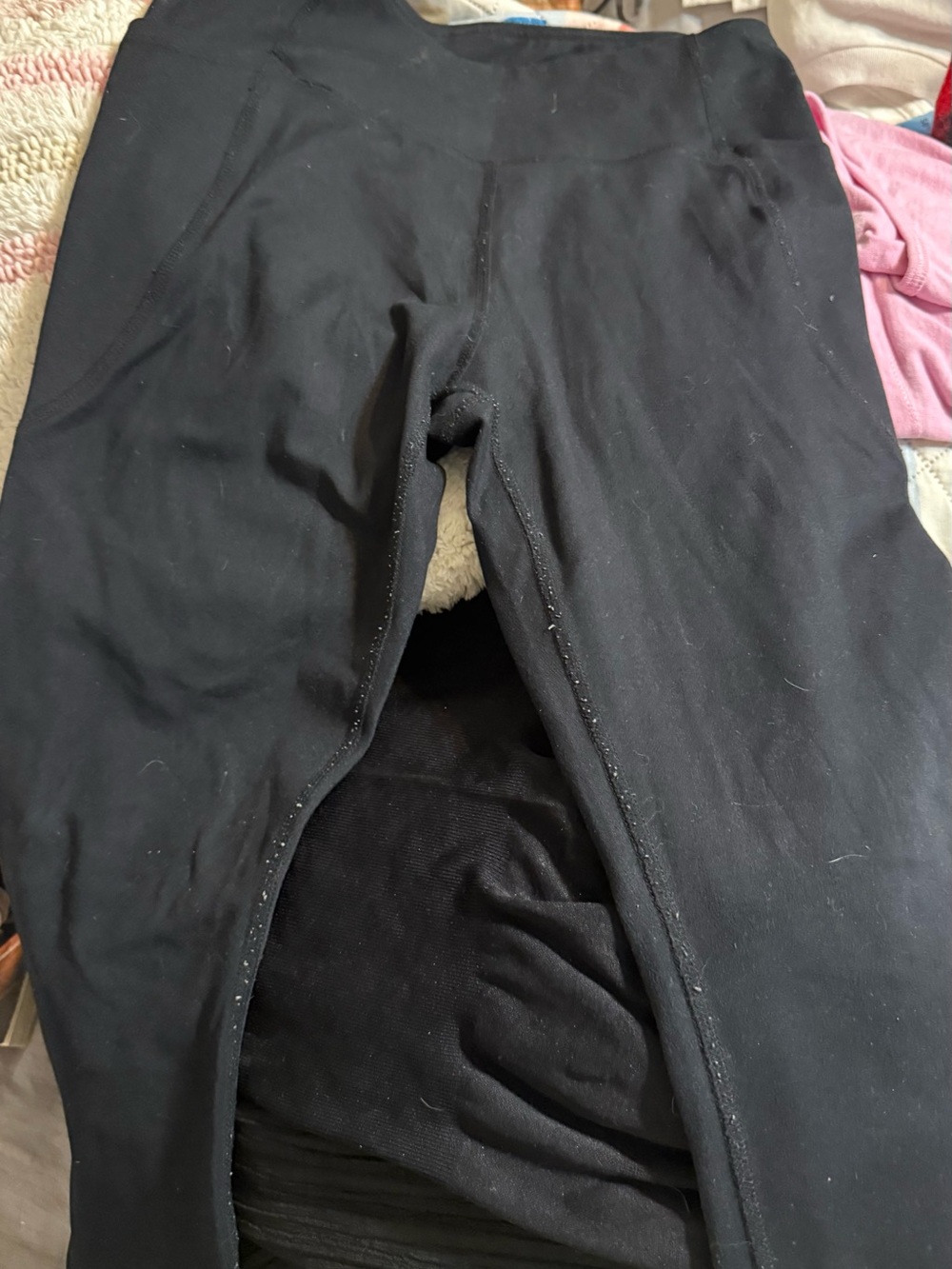 Women's Black High-Waist Active Leggings - Comfortable Everyday Performance